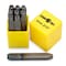 Segomo Tools 9 Piece 5mm 3/16 Inch Sizes: 0-8 Professional Number Punch Stamp Set NUMBER316 - alternate 1